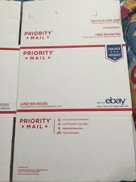 You'll then be charged a flat rate to ship. Solved I Have A Priority Mail Large Mailing Box What Typ The Ebay Community