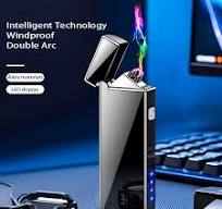 Eco-friendly Rechargeable Zinc Alloy Electric Arc Lighter ...