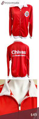 Chivas Guadalajara Mexico Jacket Track Jacket Track Jackets Sweatshirt Tops Blue Champion Hoodie