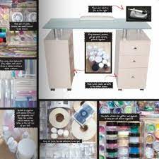 Nail Trends Nail Salon Nail Business Nail Tips Nailpro Home Nail Salon Nail Table Ideas Nail Tech Station At Home