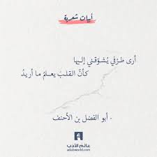 من اجمل ابيات شعر الشوق لـ أبو الفضل بن الأحنف عالم الأدب Words Quotes Sweet Quotes Wisdom Quotes Life