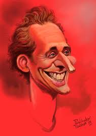 Tom Hiddleston by Daniel Steir for The Observer(2016)..