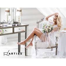 Beautiful piece of furniturejhansoneasy to put together and pretty4. Artiss Mirrored Furniture Makeup Mirror Dressing Table Vanity Mirrors Foldable Buy Makeup Mirrors 9350062258811