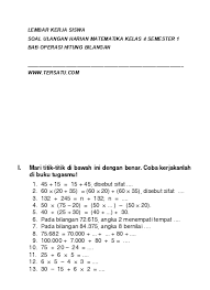 We did not find results for: Soal Matematika Smp Mts Semester 1 Operasi Hitung Bilangan Bulat