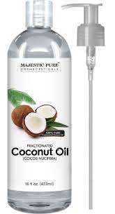 My daughter had painful diaper rash and using coconut oil after every diaper change (place a small amount about 1/4 to however i have got hydrogenerated coconut oil for my skin… is this okay just for skin, i know it's not good for consumption due to trans. Amazon Com Majestic Pure Fractionated Coconut Oil For Aromatherapy Relaxing Massage Carrier Oil For Diluting Essential Oils Hair Skin Care Benefits Moisturizer Softener 16 Ounces Packaging May Vary Majestic Pure