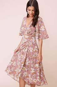 Astr Lace A Line Midi Dress Astr The Label Floral Midi Dress Dresses Midi Dress