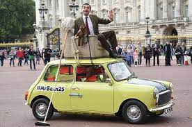 Masuzi march 8, 2018 uncategorized leave a comment 49 views. Mr Bean Tours London From Armchair On Top Of Yellow Mini Watch