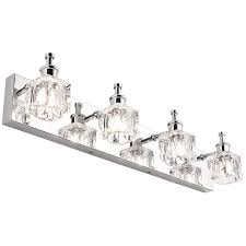 Presde Bathroom Light Fixtures Over Mirror Led Vanity Light 4 Lights Strip Wall Lighting Decor Light Fixtures Bathroom Vanity Led Vanity Lights Bathroom Light Fixtures
