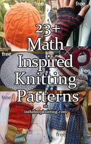 #knitting #knitblr #jurassic park #knitting chart #free pattern #chart #ask #anonymnous #the management. Math Inspired Knitting Patterns In The Loop Knitting