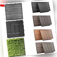 Was ist besser wpc fliesen oder pvc fliesen? Wpc Fliesen Terrassenfliesen Royal Klick Fliese In Holz Kunststoff Garten Diy Forlife24 Com
