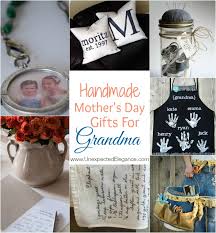 It has two interwoven hearts that hang from a chain for a tasteful present. Handmade Mother S Day Gifts For Grandma Unexpected Elegance