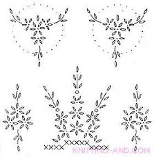 This embroidery stitch is great for making anything with a teardrop shape. Small Lazy Daisy Stitch Patterns Knitting And Com