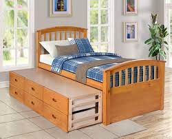 Wood bed platform with 6 drawers: Merax Twin Size Platform Storage Bed Solid Wood Bed With 6 Drawers Natural Amazon Sg Home