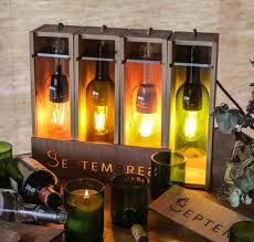 Chaque bouteille de vin provient dune cave locale et contient une forme unique à sa propre. Septembres Un Projet Eco Design Qui Upcycle Les Bouteilles De Vin Serial Blogueuse