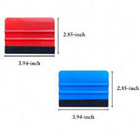 Professional Car Wrap Squeegee Kit - 4" Soft Edge & Marine Grade Vinyl  Applicators