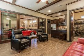 Perfect for a man cave. A Luxurious Garage And Man Cave Traditional Garage Houston By Morning Star Builders Ltd Houzz