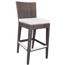 Riesige auswahl an loungemöbeln für ihre terrasse stark reduziert Hospitality Rattan Soho Barstool With Cushion 903 6186 Jbp Cush Su 728