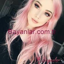 Acik Pembe Sac Modelleri Yeni Trend Sac Modelleri Pembe Sac Sac Sac Renkleri