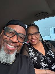 That Harris smile! My sister and I are out