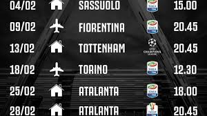 Calendario e orari di giocomodifica . The Month Ahead February Juventus