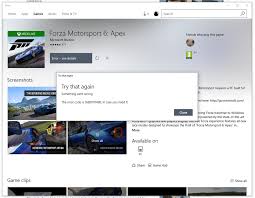 Forza Motorsport 6 Apex Error 0x80070490 When Microsoft Community