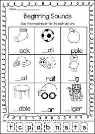 Place the missing letter in this beginning sound og word family printable worksheet. Beginning Sounds Worksheet Pack Phonics Kindergarten English Worksheets For Kindergarten Beginning Sounds Worksheets