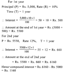 Selina Concise Mathematics Class 8 Icse Solutions Chapter 9 Simple And Compound Interest Cbse Tuts In 2020 Maths Solutions Mathematics Simple Interest