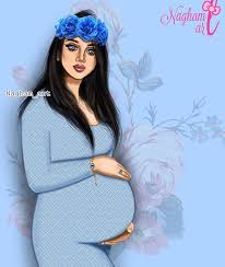 Bakhtawerbokhari Garotas Desenhos De Gravidas Mae E Filha Tumblr