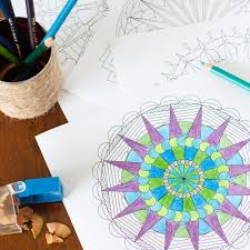 Designer version lets you place an image in the background and trace over it as well. Create Your Own Mandala Adult Coloring Pages You Should Craft