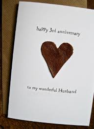 Let him relive all the good and not so good memories with him and all the things you've learned together. Best Gift Idea 550 750 Leather Gifts For 3rd Wedding Anniversary Leather Card For Him Best Gift Idea