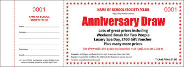 With event restrictions still in place, you might want to run your christmas raffle online instead. Anniversary Draw Raffle Tickets Raffle Tickets Online
