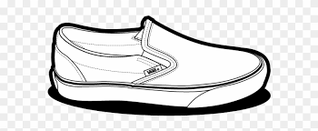 How do you draw easy shoes? Gym Shoes Clipart Vans Shoe Vans Slip On Drawing Free Transparent Png Clipart Images Download