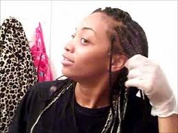 How to bleach synthetic hair? Wash And Dye Braids Youtube