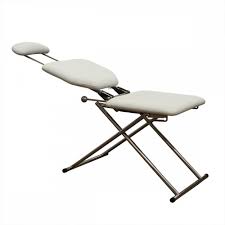 Mobile Shampoo Facial Chair In White Mobile Spa Mobile Beauty Hairdressing Chairs
