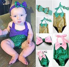 Add coordinating sunglasses, hat, or headband for a. Infant Mermaid Bathing Suit Online