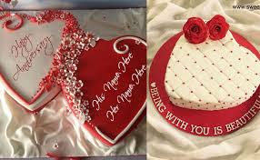 These heart shaped anniversary cakes come in unique designs and frostings that are going to make buying an anniversary cake for your husband that being said, there is no end to the range of cake designs and images that you can come up with when you buy an anniversary cake for your parents. 1st Anniversary Cake Ideas First Anniversary Special Cakes