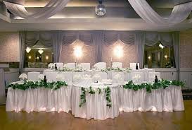 Banquet Room Pictures For Wedding Receptions Lovetoknow Head Table Wedding Head Table Wedding Backdrop Wedding Reception Head Table