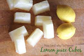 How To Freeze Lemon Juice The Frugal Farm Wife