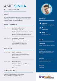 The resume format for freshers is generally simple and easy to scan. Accounting Resume Sample 2020 Career Guidance