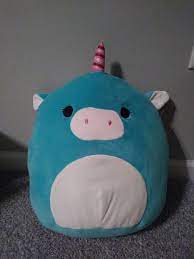 Ace The Blue Unicorn 13 Squishmallow Cute Stuffed Animals Kawaii Toys Unicorn