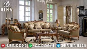 Dengan hiasan ornamen ukiran yang mewah dan menjadi daya tarik tersendiri. Harga Kursi Sofa Tamu Jepara Ukiran Klasik Victorian Df 0944
