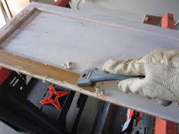 preparing kitchen cabinets for painting