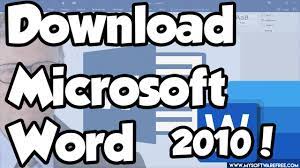 Download microsoft word for windows pc from filehorse. How To Download Microsoft Word 2010 For Free On Pc Youtube