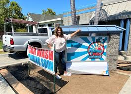 After choosing your level of car wash, pull up to the tunnel entry area. Coronado S Car Wash To Open As Philthy Philz Car Wash Coronado Times