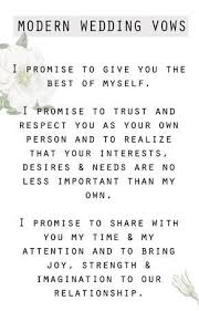 Save This For Your Wedding Day Because We Have The Sweetest And Simplest Modern Wedding Day Vows You Ll Want To Modern Wedding Vows Wedding Modern Wedding Vows