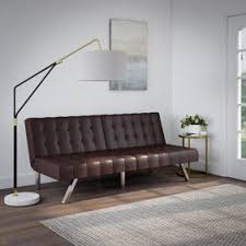 Naomi Home Futon Sofa Bed With Armrest Color Gray Walmart Com Stylish Sofa Bed Futon Sofa Futon