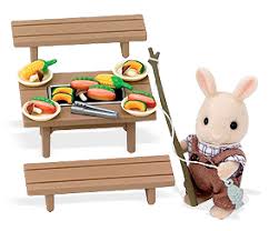 Sylvanian Families Calico Critters Outdoor Bbq Grill Set Bbq Grill Set Outdoor Bbq Grill Outdoor Bbq