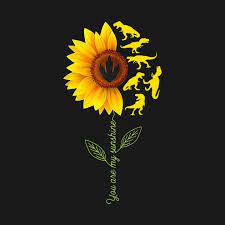 Free Free 278 Sunflower Dinosaur Svg SVG PNG EPS DXF File
