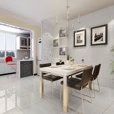 White marble tiles add to the light and airy feel in this compact kitchen. Lounge Matt White 40cm X 80cm Wall Floor Tile Floor Tiles From Dantotsu Ltd Uk