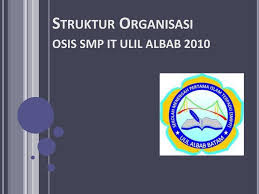 Hayaku july 16, 2017 1 komentar. Struktur Organisasi Osis Smp It Ulil Albab Ppt Download
